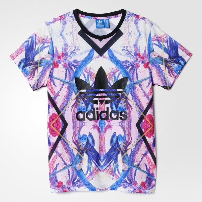 Adidas Florera Logo T-Shirt AB1980 Mulity Color Tees