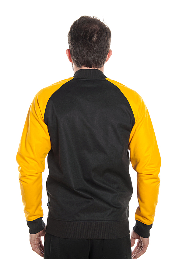 Adidas Logo Truck Top Stadium Jacket S27485 Yellow Jacket