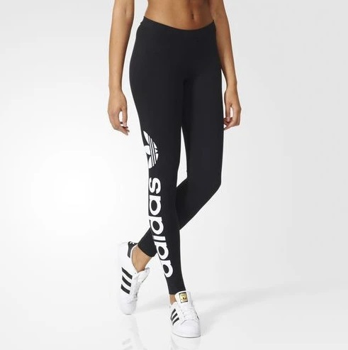 Adidas Originals Black Trefoil Leggings M30671 High Waisted Leggings