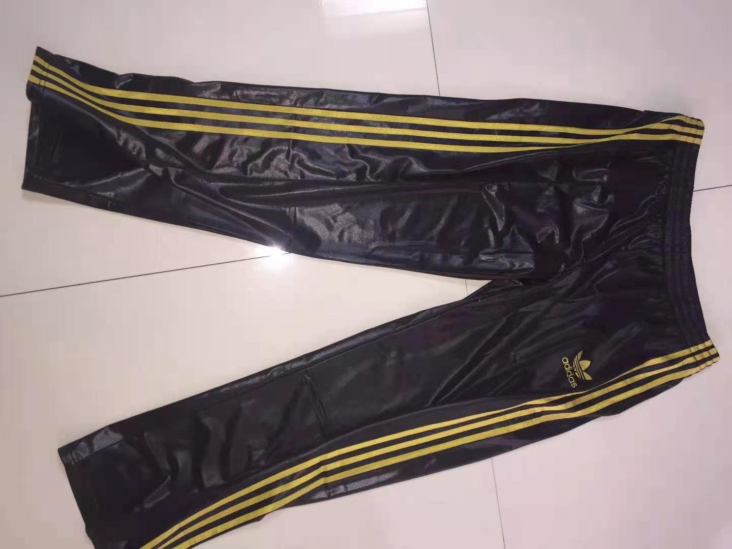 Adidas Chile 62 Rare Tracksuit Jacket Wetlook Shiny Black/Gold Suit
