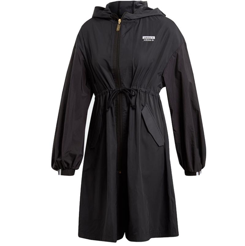 Adidas RYV Windbreak GJ8276 Black Long Jacket GQ2501 White Hoody