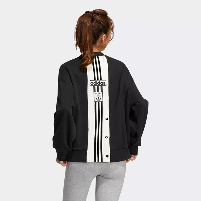 Adidas Original 2 Colors Adibreak Crew IC8131 Sweater IC8132 Black Top