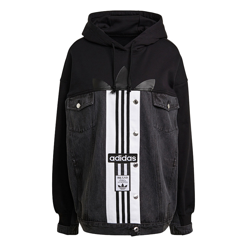 adidas Originals x Dry Clean Only Denim Jacket H59026 Full Jeans Suits Only Denim Adibreak Pants H59019