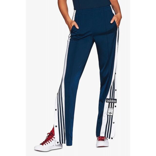 Adidas OG Adibreak Track Pants DH3155 Womens Side Stripe Track Pants Navy Jogger Pants