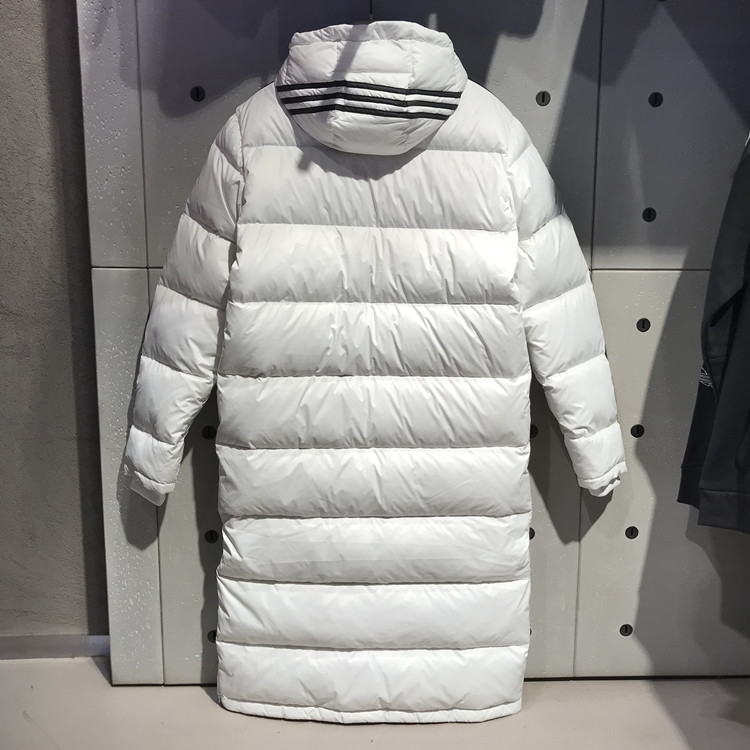 Adidas Superstar Mens Down Jacket White FL0008 Mens Winter SST Down Long Coat