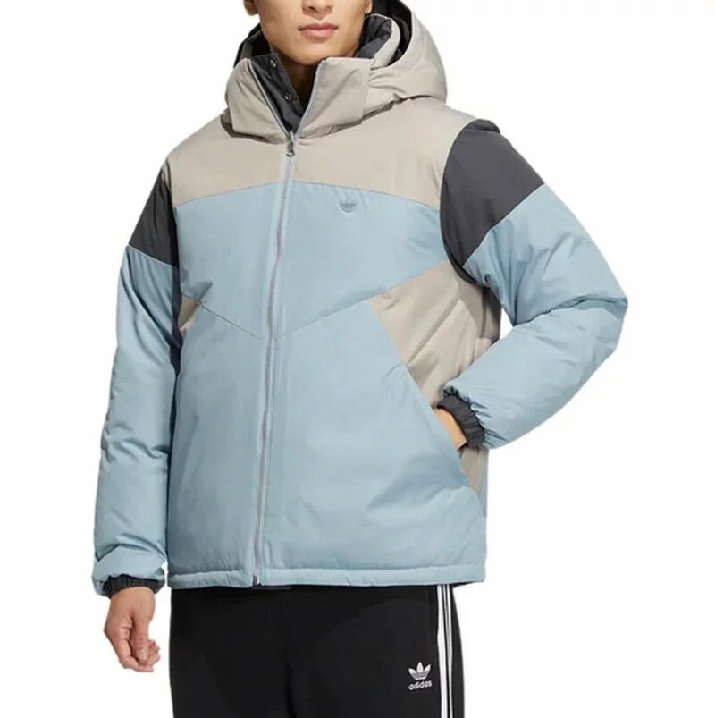 Adidas Sporty Down Logo Grey HS9467 Winter Coat