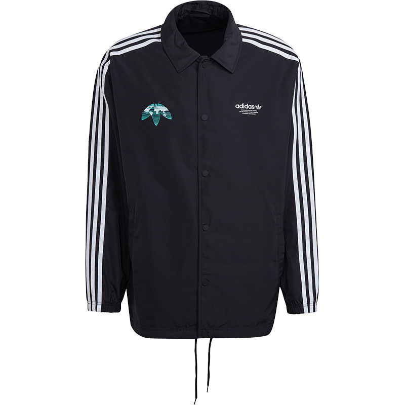 Adidas Originals Sports Long Sleeves Jacket Black HF4895 Track Top